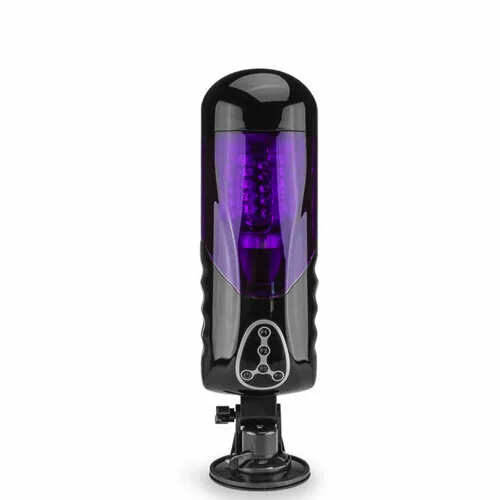 Male Sex Toys Lurevibe Lurevibe First Class Trainer Rotating and Thrusting Suction Cup Masturbator