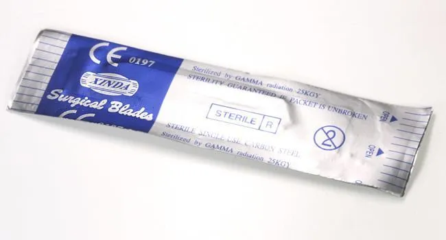 10 Xinda Surgical Steel Scalpel Blades for Scarification XINDA Male Sex Toys