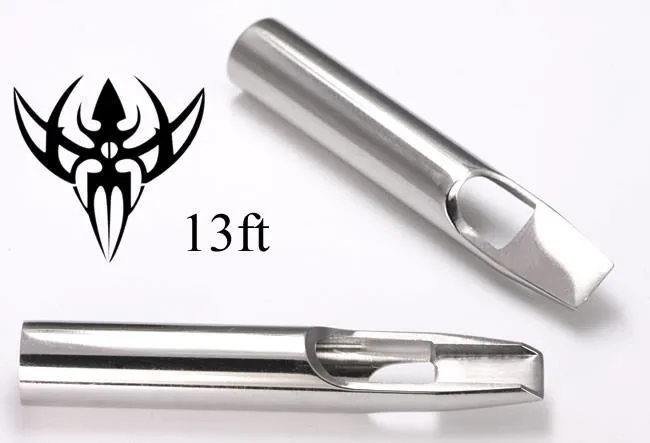 13FT PREMIUM Tattoo Flat Tip Open Mouth Style Tattoo Tips Precision Male Sex Toys 13FT PREMIUM Tattoo Flat Tip Open Mouth Style Tattoo Tips Precision Male Sex Toys