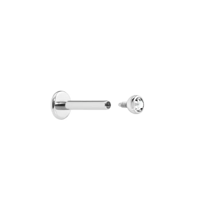 18g16g Internally Threaded Steel Jewel Ball Price Per 1 Painful Pleasures Male Sex Toys