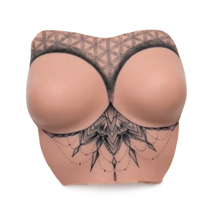 A Pound of Flesh Male Sex Toys A Pound of Flesh Tattooable Synthetic Breasts with Torso