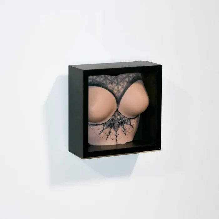 A Pound of Flesh Male Sex Toys A Pound of Flesh Tattooable Synthetic Breasts with Torso