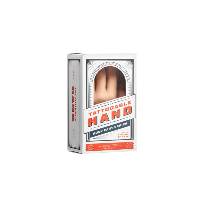 A Pound of Flesh Silicone Synthetic Hand without Wrist Fitzpatrick Skin Tone 2 Right or Left A Pound of Flesh Dildos