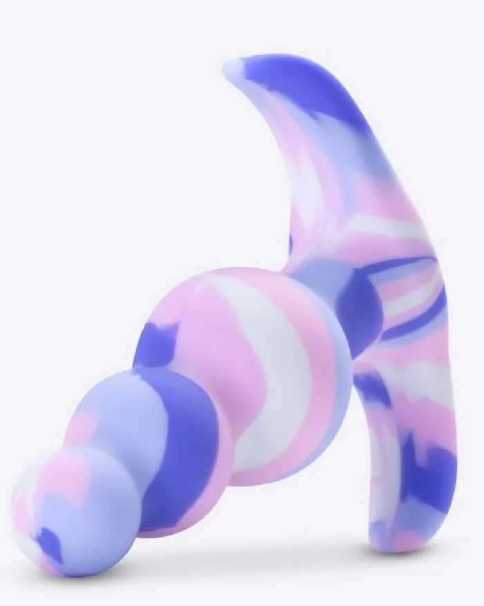 Anal Blush Twilight Beginner Purple and Pink Silicone Butt Plug