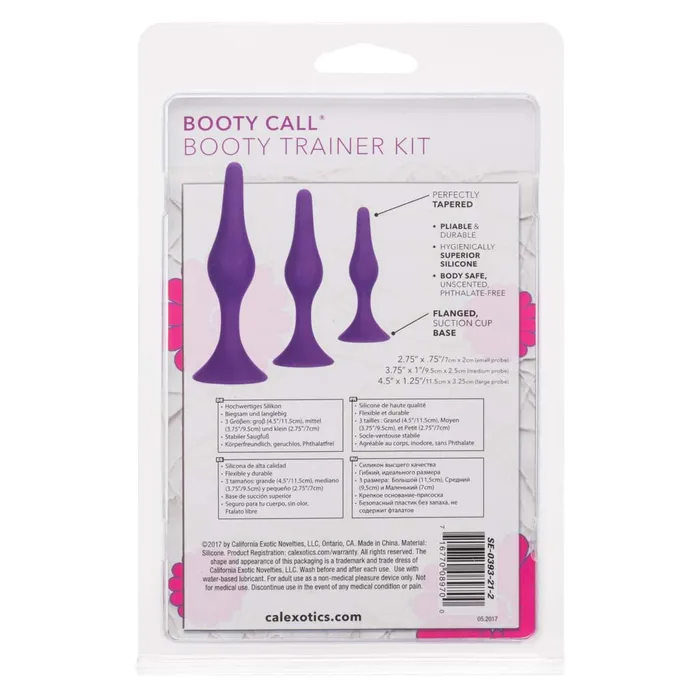 Anal California Exotics Silicone Booty Call Anal Sex Trainer Kit by Cal Exotics