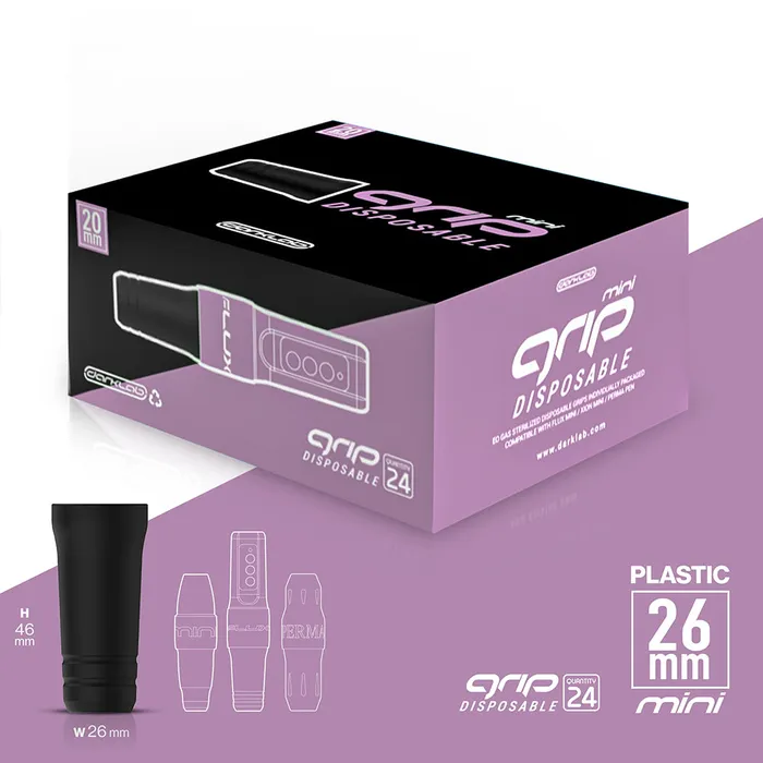 Anal FK Irons FK Irons 28mm Disposable Tattoo Grips Box of 24