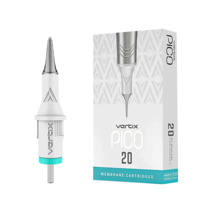 Anal Free Gift Vertix Pico PMU Membrane Cartridge Needles Box of 20 Vertix