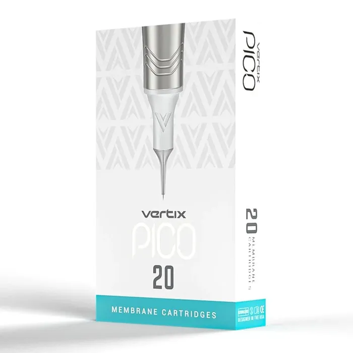 Anal Free Gift Vertix Pico PMU Membrane Cartridge Needles Box of 20 Vertix
