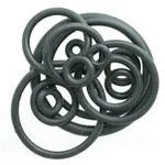 Anal Painful Pleasures Spare Black Nitrile ORings 18g1 Bag of 100