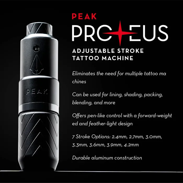 Anal Peak Peak Proteus Flex Tattoo Kit for Apprentices
