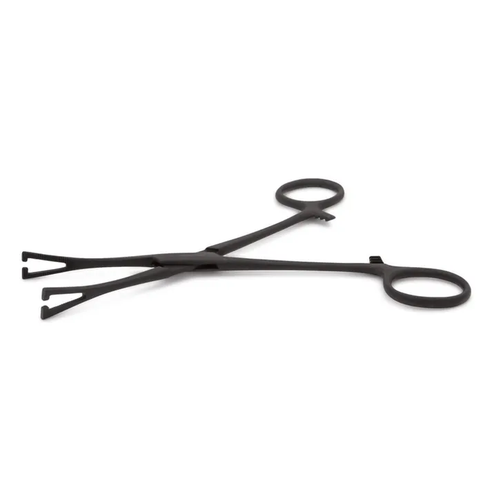 Anal Pierced Tools Slotted Pennington 6 Forceps Black Oxide Coated