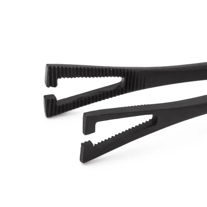 Anal Pierced Tools Slotted Pennington 6 Forceps Black Oxide Coated