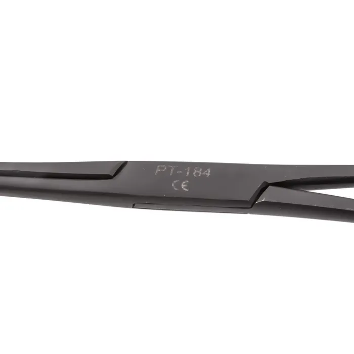 Anal Pierced Tools Slotted Pennington 6 Forceps Black Oxide Coated
