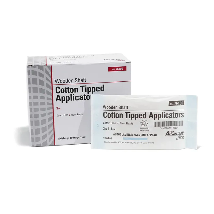 Anal ProAdvantage Box of 1000 NonSterile Cotton Tip Applicators 3