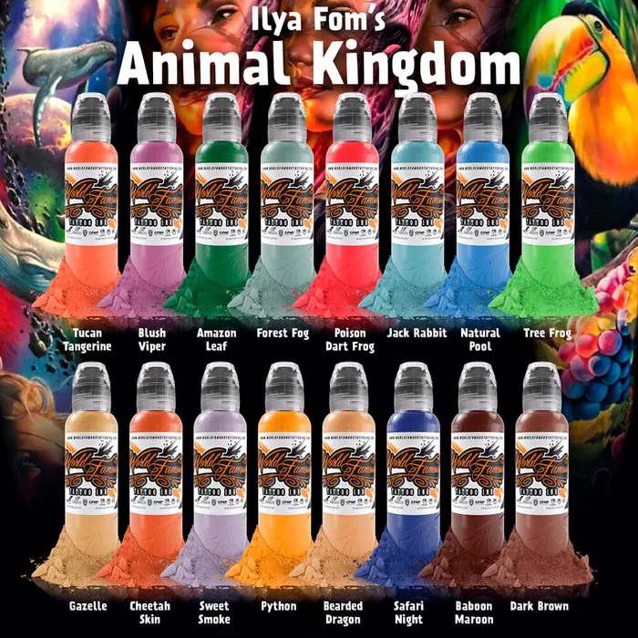 Anal World Famous Ilya Fom Animal Kingdom Set