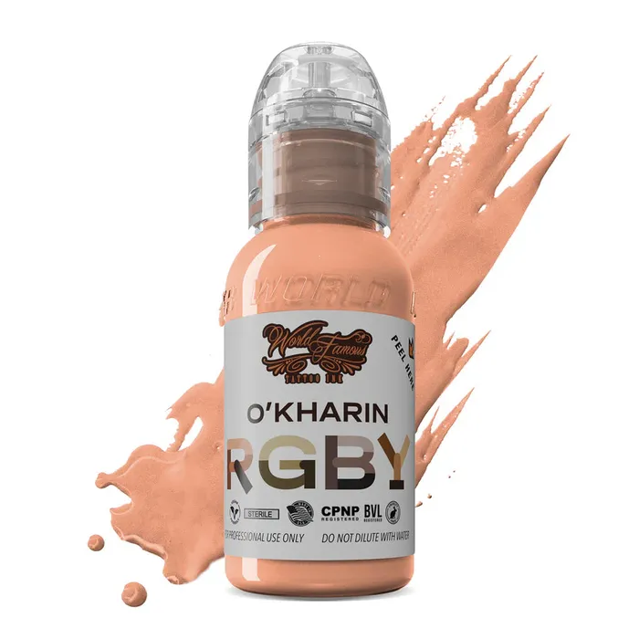 Anal World Famous Sasha OKharin RGBY Skin Tone Red Mini Set of 4 Colors World Famous 1oz