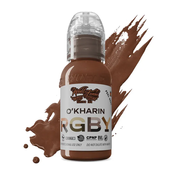 Anal World Famous Sasha OKharin RGBY Skin Tone Red Mini Set of 4 Colors World Famous 1oz