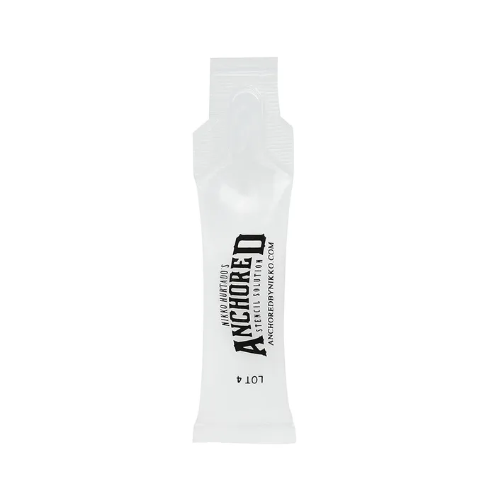 Anchored Stencil Solution by Nikko Hurtado 10oz Sample Packet Anchored Products Inc Vibrators