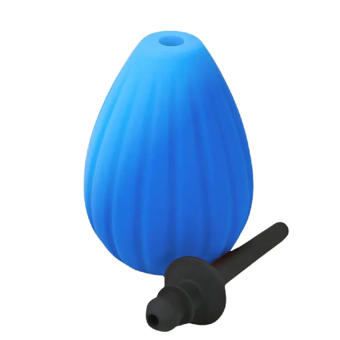 Aneros Prelude Enema Bulb Blue Special Edition Aneros Anal