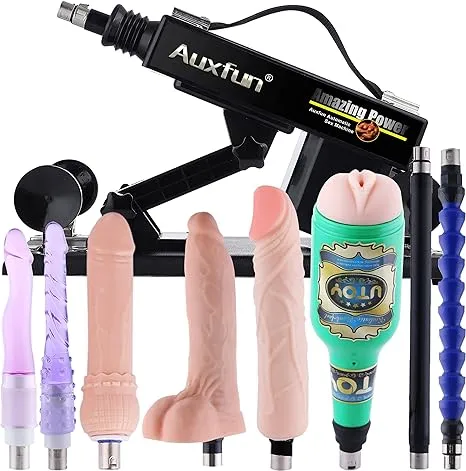 Auxfun Thrusting Sex Machine Pleasher Spot Female Sex Toys