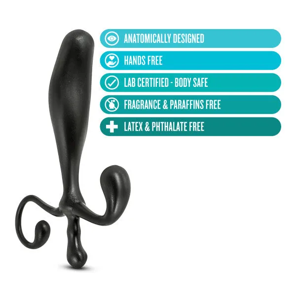 Blush Anal Anal Adventures Prostate Stimulator Black
