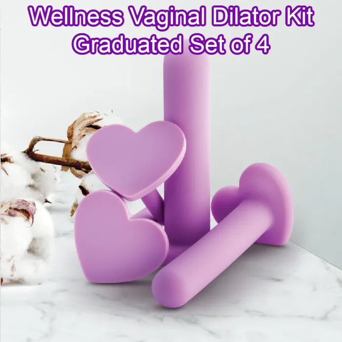 Blush Couples Wellness Vaginal Dilator Kit Graduated Set of 4
