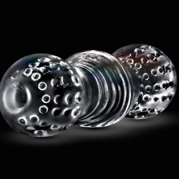 Blush Male Sex Toys Rize Feelz See Through Textured Stroker