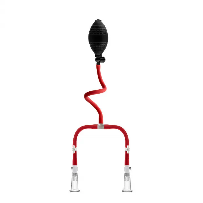 Blush Novelties Anal Temptasia Nipple Squeeze Pump System Black