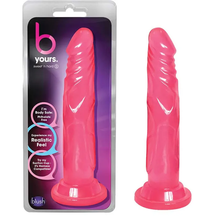Blush Novelties Dildos 75 Inch Suction Cup Dildo Dong B Yours Sweet Hard Pink Harness Compatible Blush Novelties Dildos 75 Inch Suction Cup Dildo Dong B Yours Sweet Hard Pink Harness Compatible