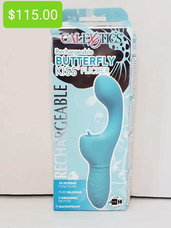 Butterfly Kiss Flicker Pleasher Spot Vibrators