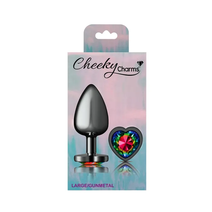 Cheeky Charms Metal Butt Plug Pleasher Spot Anal