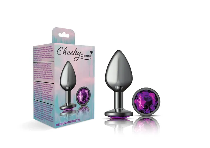 Cheeky Charms Metal Butt Plug Pleasher Spot Anal