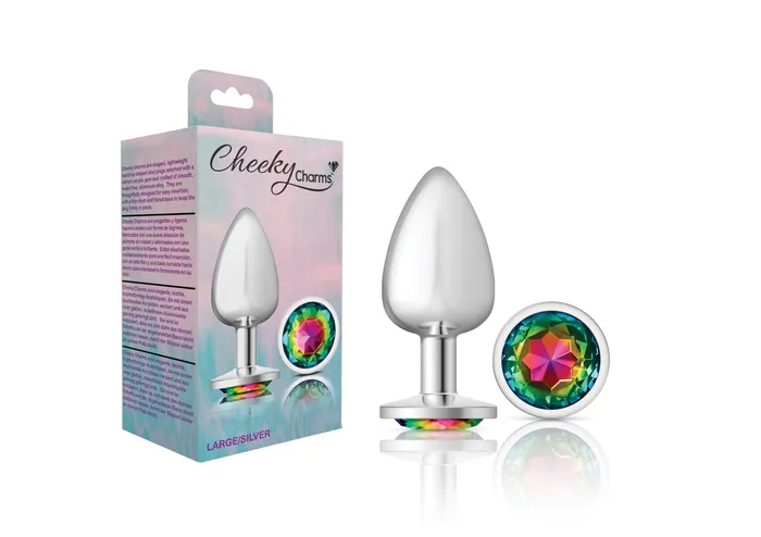 Cheeky Charms Metal Butt Plug Pleasher Spot Anal