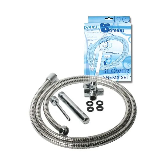 CleanStream Shower Enema Set XR Brand Anal