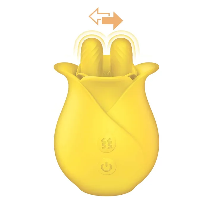 ClitTastic Tulip Finger Massager Yellow Novelties By Nasswalk Inc Female Sex Toys