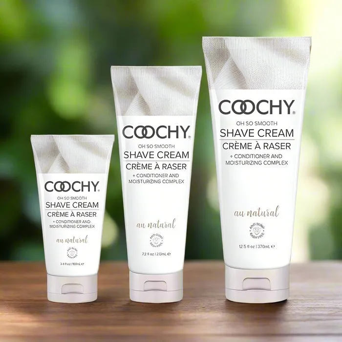 Coochy Shave Cream au Natural Fragrance Free Classic Erotica Dildos
