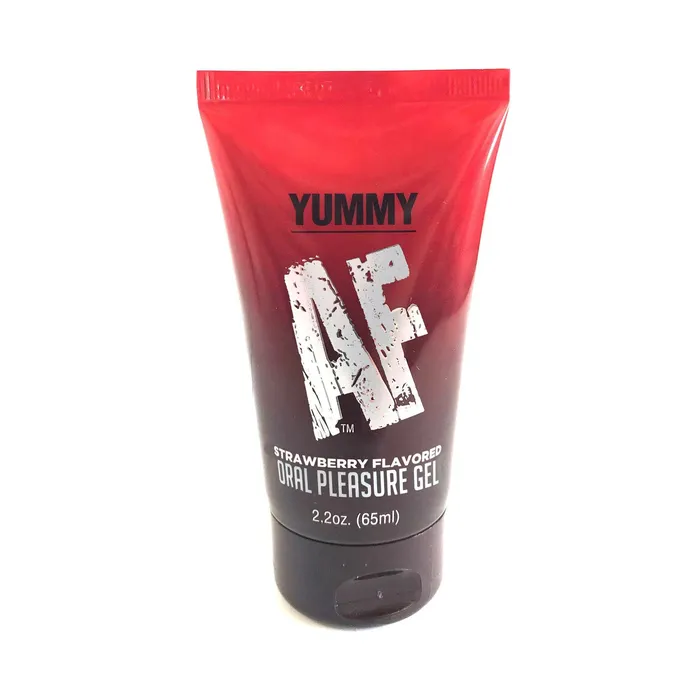 Couples Yummy AF Oral Pleasure Gel 22 oz 65 mL 3 Flavors to Choose From Little Genie Production LLC