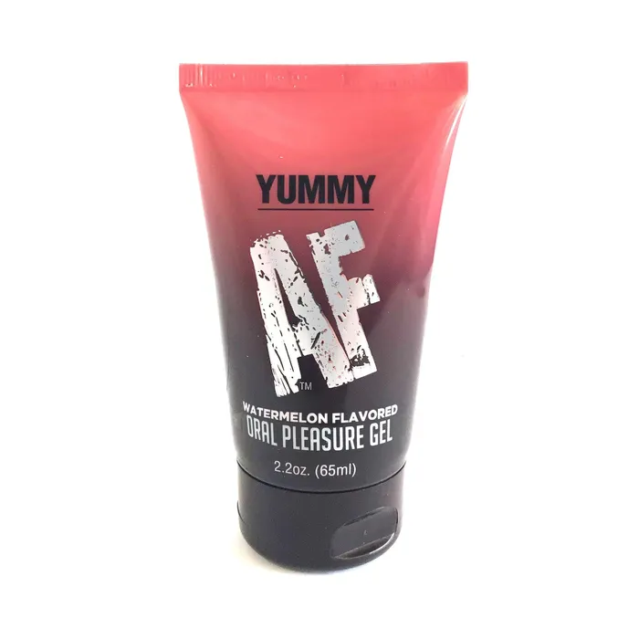Couples Yummy AF Oral Pleasure Gel 22 oz 65 mL 3 Flavors to Choose From Little Genie Production LLC