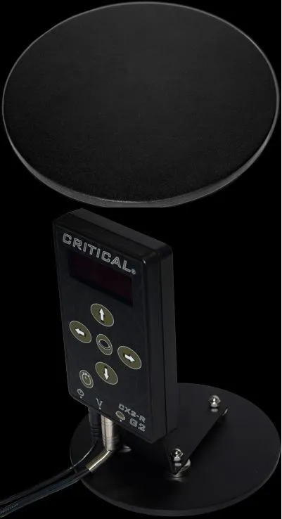 Critical Tattoo Anal Critical Tattoo Stand Alone 6 Steel Base Plate for Power Supply