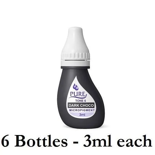 Dark Chocolate BioTouch Pure Single Use Pigment Permanent Makeup Ink BioTouch Anal Dark Chocolate BioTouch Pure Single Use Pigment Permanent Makeup Ink BioTouch Anal