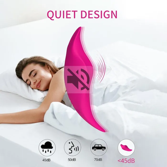 Deme Spaceship Wearable Vibrator Remote Control16 Features FUNMATES Female Sex Toys