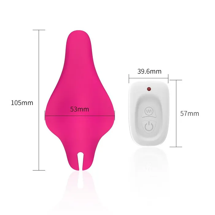 Deme Spaceship Wearable Vibrator Remote Control16 Features FUNMATES Female Sex Toys
