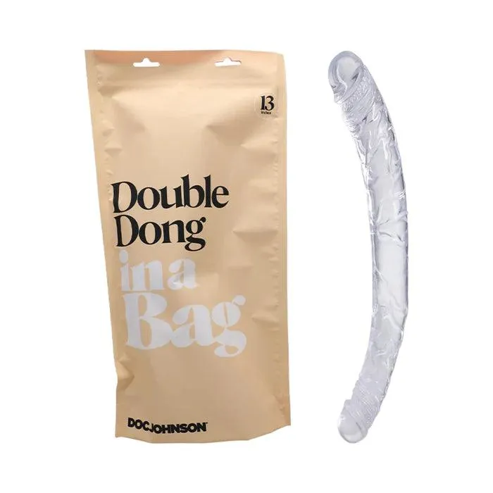 Dick In A Bag 13 Inch Double Dong Doc Johnson Enterprises Dildos