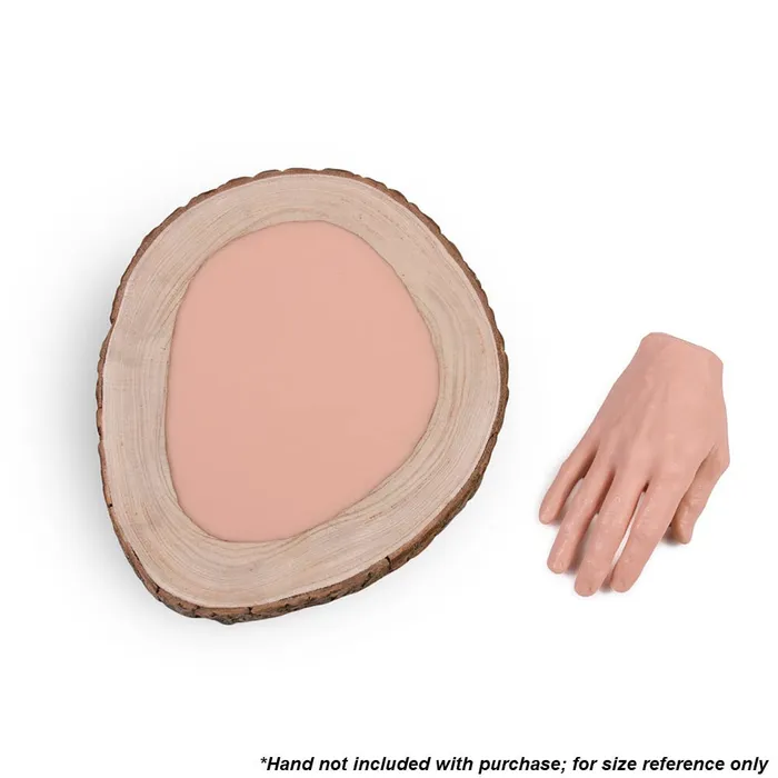 Dildos A Pound of Flesh A Pound of Flesh Gallery Series Tattooable Synthetic Round Wooden Plank Large