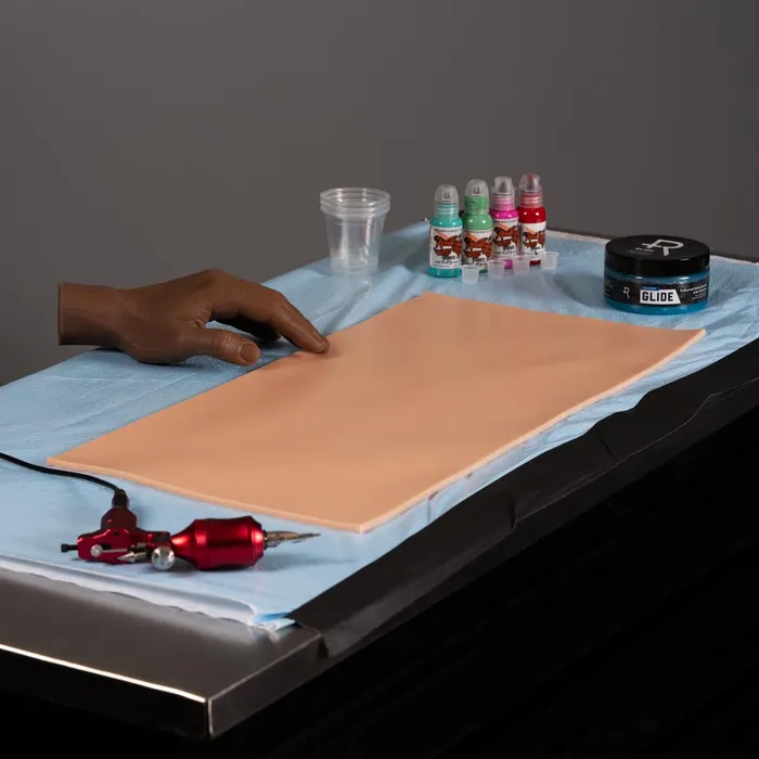 Dildos A Pound of Flesh Pound of Flesh Tattooable Synthetic Canvas 105 x 22 x 3mm Pick Skin Tone