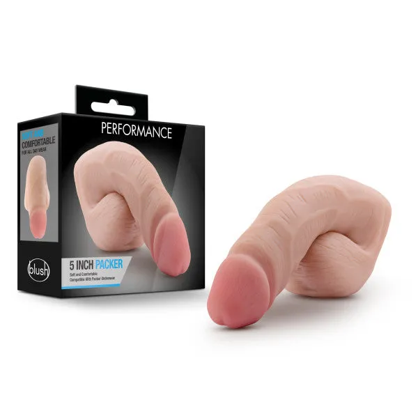 Dildos Blush Performance Packer 5 Inch Soft Packing Dildo Vanilla
