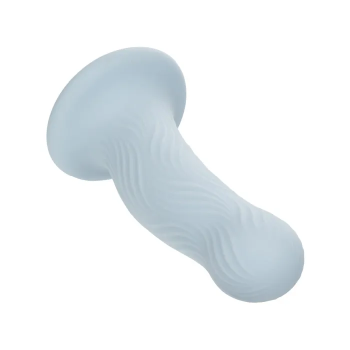 Dildos CalExotics Wave Rider Foam Short Girthy 475 Inch Liquid Silicone Dildo