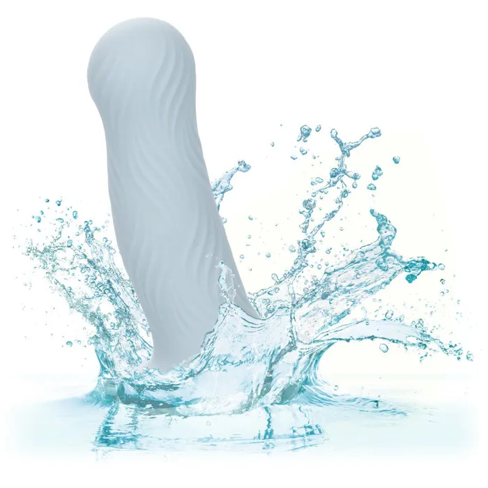 Dildos CalExotics Wave Rider Foam Short Girthy 475 Inch Liquid Silicone Dildo
