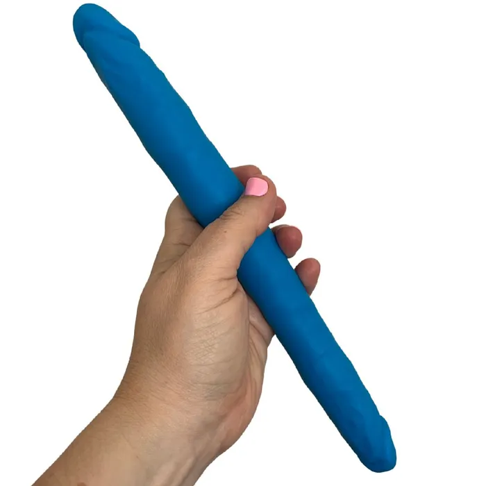 Dildos NS Novelties Colours 12 Inch Double Ended Dildo Blue