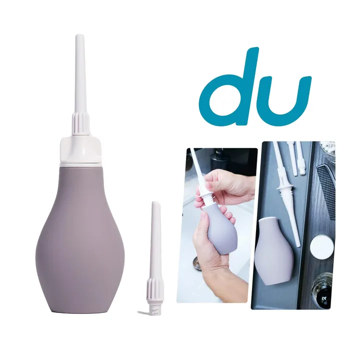 DU Male Sex Toys DU Silicone Anal Douche No Backflow